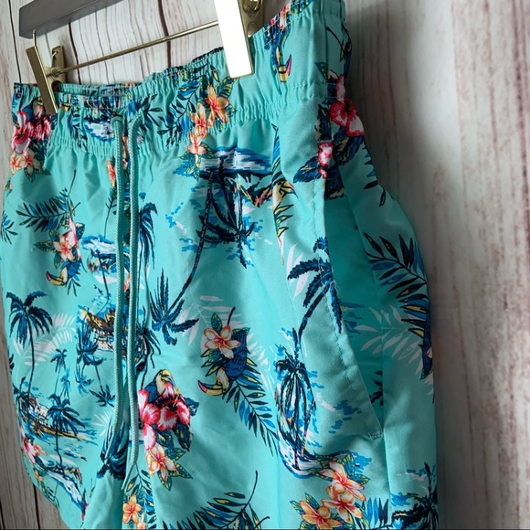 Jake Austin Men’s Sky Blue Trunks Swim Short L - Picture 2 of 7